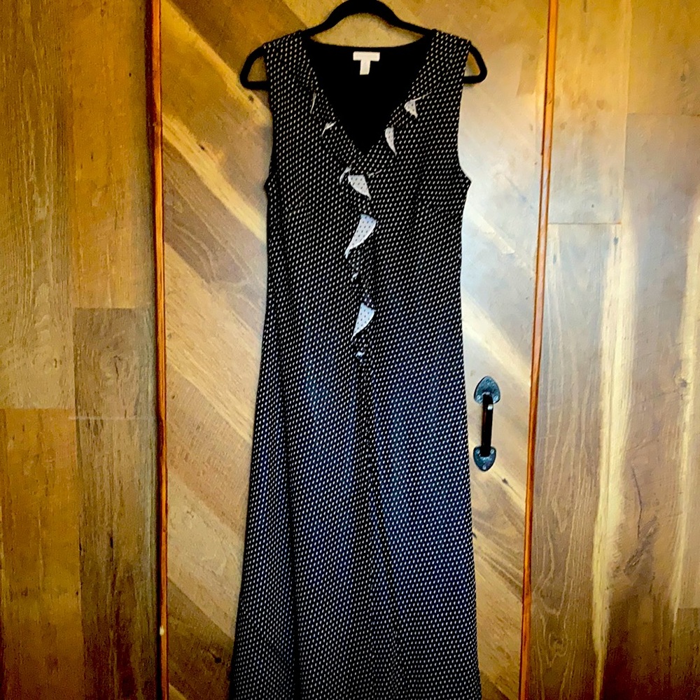 Charter Club Polka Dot Fiesta Dress Sz16
